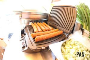 Vegan sausages ☺ at PAN's Bebop in Essen