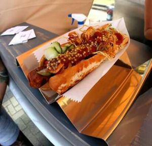 Vegan Hot Dog  at PAN's Bebop in Essen