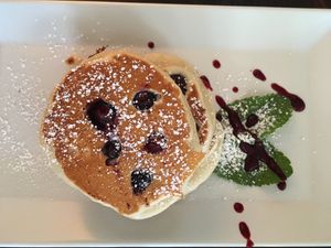 Vegan pancakes at PAN's Bebop in Essen