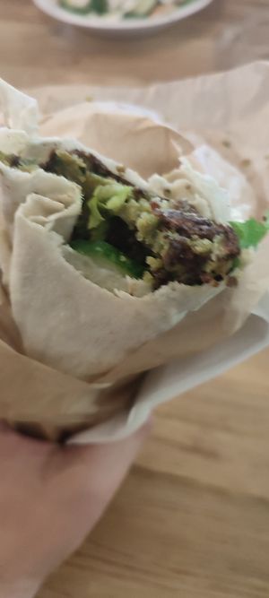 some falafel wrap at Habeez - Rüttenscheid in Essen