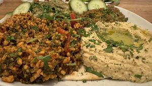 Vorspeisenteller  at Habeez - Rüttenscheid in Essen