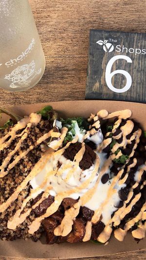 Insane Mex bowl at Choices Cafe in Miami