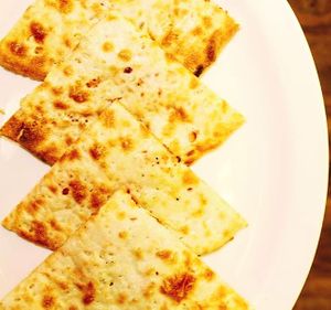 Soft Indian bread call Naan goes good with veg curry. at Himalayan Indian Cuisine in Charlottetown