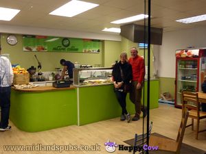 A view inside Falafel Corner at Falafel Corner in Coventry