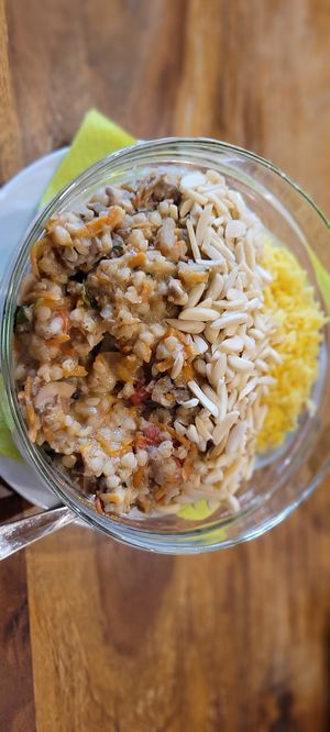 Buchweizenrisotto at Frischfutter in Munich