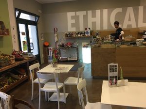 Vegan natural BAR in Alessandria at OrtoZero Cafe in Alessandria
