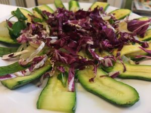 Vegan and Vegetarian  dishes at OrtoZero Cafe in Alessandria