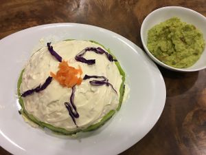 Mayonnaise, green at OrtoZero Cafe in Alessandria