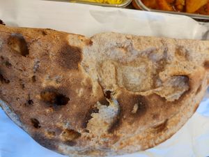 Roti marked as vegan at Tuk Tuk Toll-X in Edinburgh