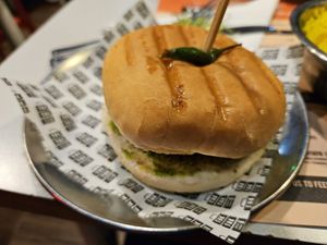 Vada pav at Tuk Tuk Toll-X in Edinburgh