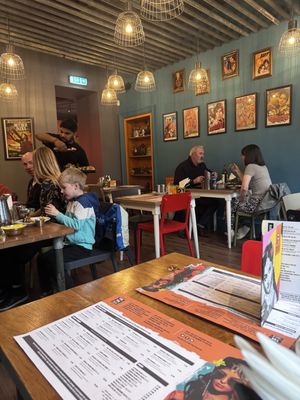 Inside   at Tuk Tuk Toll-X in Edinburgh