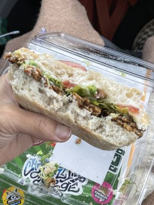 TLTA (tempeh lettuce tomato avocado) sandwich   at Whole Foods Market in Pittsburgh