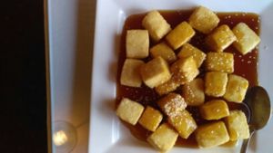Orange Sesame Tofu at China Chef in Cotati