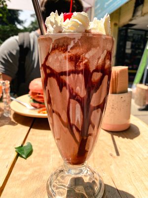 Oreo milkshake at Vegamo Centro in Mexico City