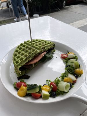 Chewbacca. Not very filling at Vegamo Centro in Mexico City