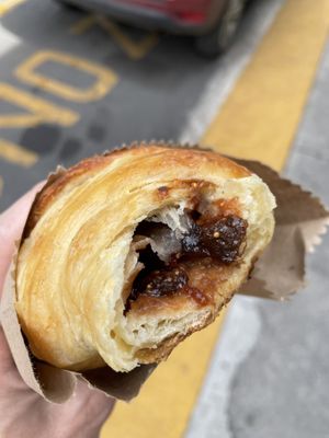 Fig croissant!! So good at Vegamo Centro in Mexico City