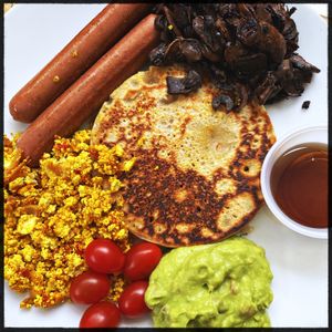 Jedi breakfast  at Vegamo Centro in Mexico City