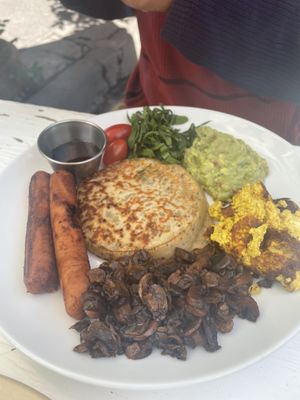 Jedi breakfast at Vegamo Centro in Mexico City