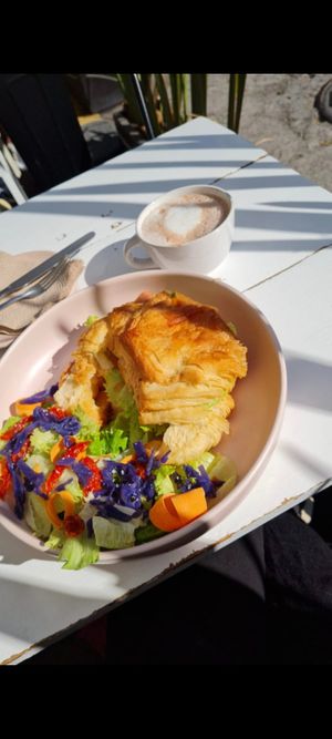 Ham & Cheese Croissant at Vegamo Centro in Mexico City