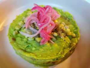 Guacamole at Vegamo Centro in Mexico City