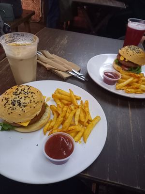 Beyond burger (180 Pesos), other food on menu is better at Vegamo Centro in Mexico City