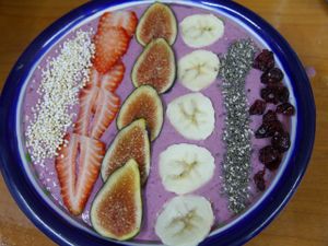 Acai Bowl at Vegamo Centro in Mexico City