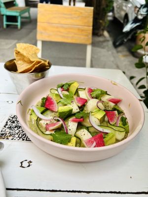 Aguachile  at Vegamo Centro in Mexico City