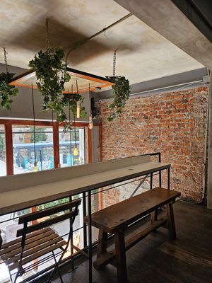 Parte superior del restaurante,  muy cómoda at Vegamo Centro in Mexico City