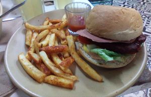 Beyond burger. at Vegamo Centro in Mexico City