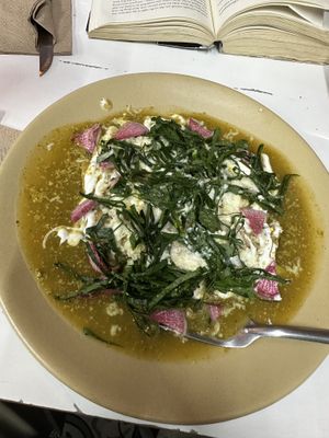 Enchiladas verdes   at Vegamo Centro in Mexico City