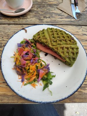 Chewbacca sandwich at Vegamo Centro in Mexico City