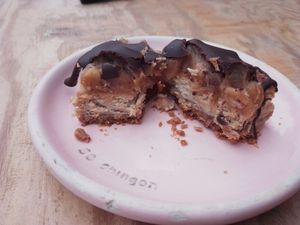 Cheesecake at Vegamo Centro in Mexico City