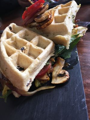 wafle at Vegamo Centro in Mexico City