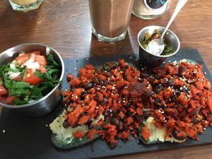 Breakfast at Vegamo Centro in Mexico City