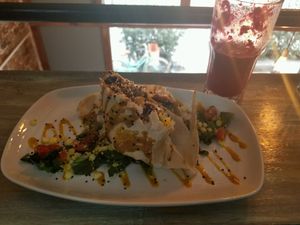 Burrito de quinoa  at Vegamo Centro in Mexico City