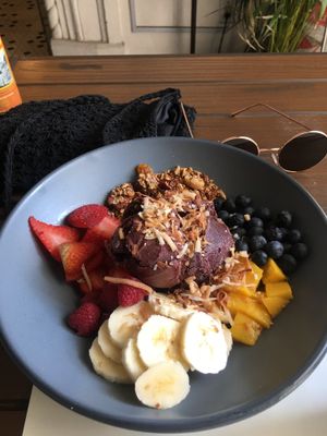 Açai bowl. 10/10 at Vegamo Centro in Mexico City