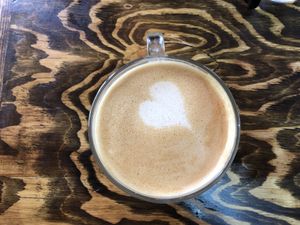 Macadamia Nut Latte at Vegamo Centro in Mexico City