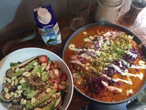 Highly recommend salad here  at Vegamo Centro in Mexico City