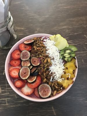 Açai Bowl at Vegamo Centro in Mexico City
