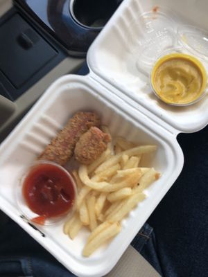 Banderillas y papas fritas  at Vegamo Centro in Mexico City