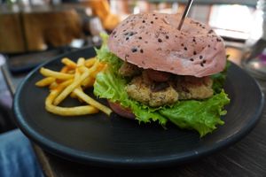 Burger  at Vegamo Centro in Mexico City