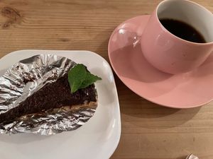 raw  at Babel Cafe in Osaka