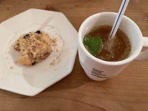 ジンジャーエール美味しい  at Babel Cafe in Osaka