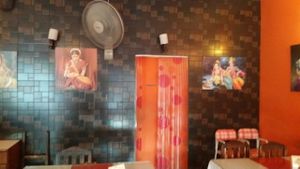 inside at New Delhi Indian Food in Chiang Mai