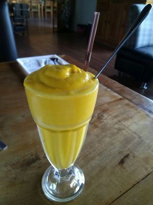 MUST TRY Pumpkin Shake at Vitking House II in Siem Reap