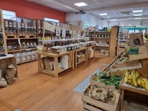 Interior at Biomonde L'Echoppe Bio in Joyeuse