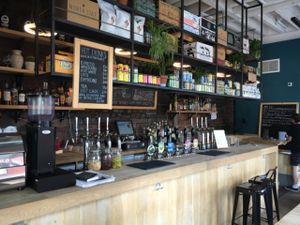 Inside  at The Brunswick in Leeds