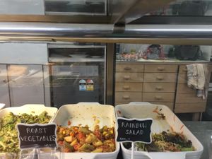 Salads at Mish Mash Design & Cafe in Boronia