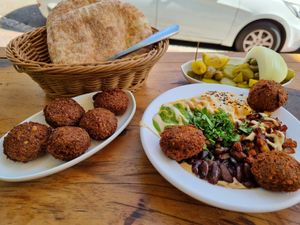  at The Hummus of Tahini in Jerusalem