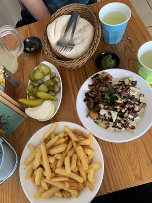   at The Hummus of Tahini in Jerusalem